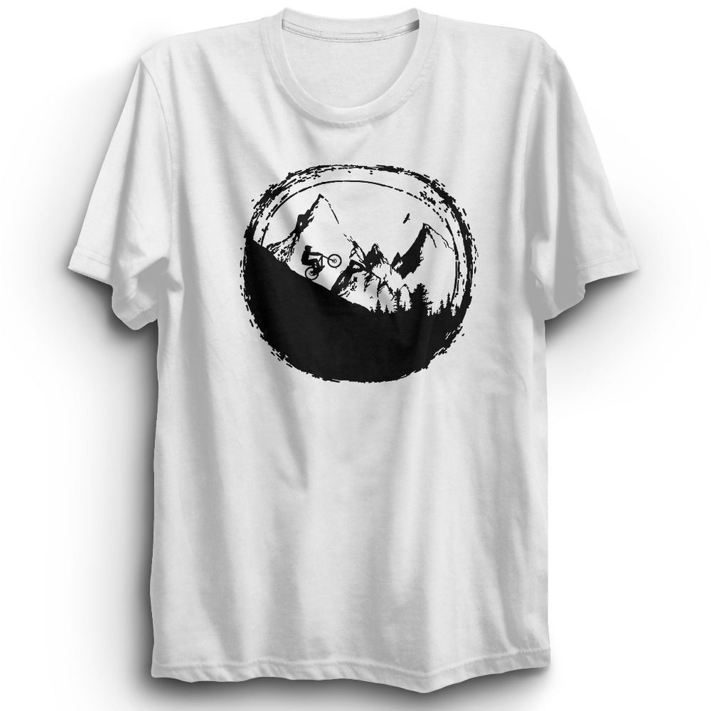 Bicycle Short Sleeve T-shirt Apparel Unisex Size Bike Enthusiast Theme